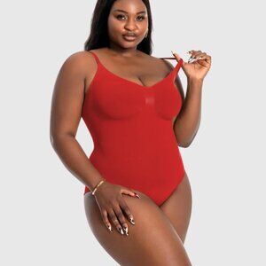 Revenge X Body Viral Bodysuit in RED